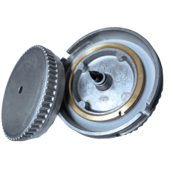 Aluminum lid with teflon gasket  ( ABAC PN1A, ABAC PN2A or ABAC PN5A)